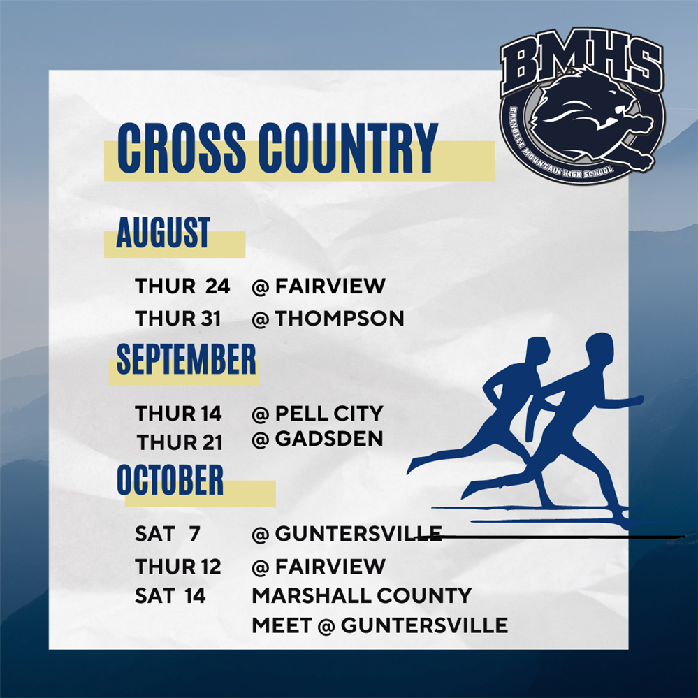 2023 Cross Country Schedule